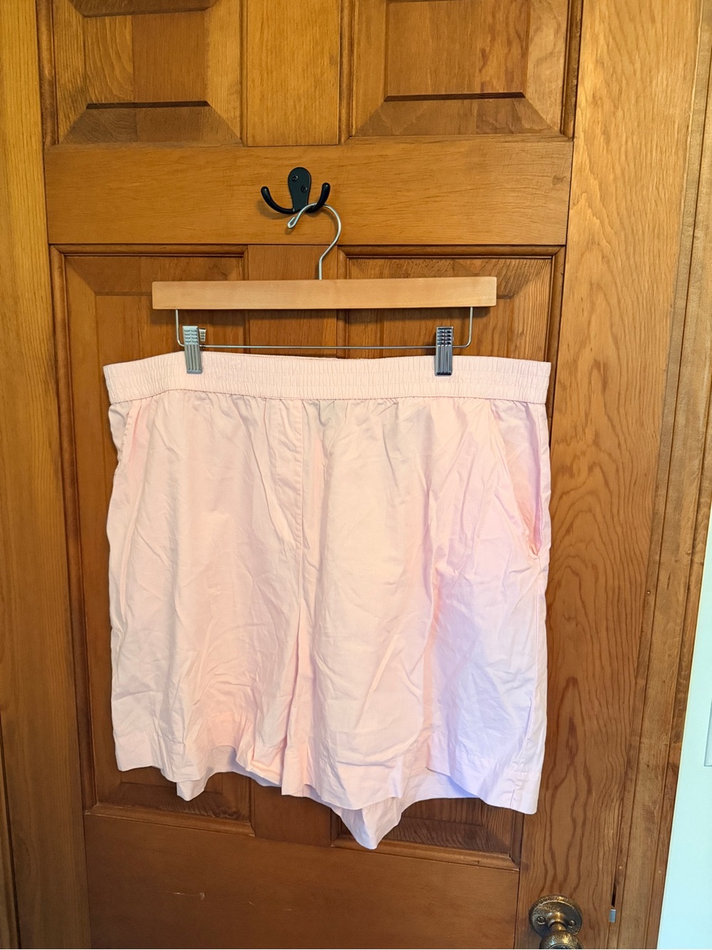 Vero Moda Light Pink Elastic Waist Sleep Shorts